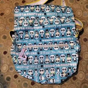 Cute Panda Print Crossbody Bag